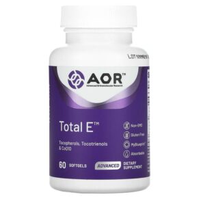 Advanced Orthomolecular Research AOR Total E 60 viên 624917083095