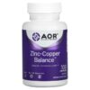 Advanced Orthomolecular Research AOR Zinc-Copper Balance 100 viên 624917082913
