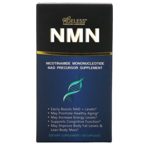 Ageless Foundation Laboratories NMN NAD Precursor Supplement 130 mg 60 viên 860001321104