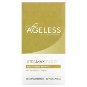 Ageless Foundation Laboratories UltraMax Gold + AlphaNeuro Complex 90 viên 691546001400