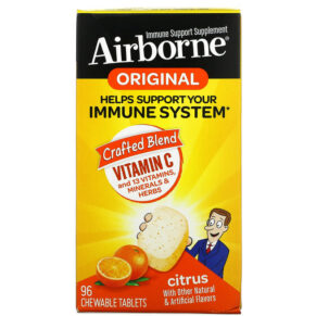 AirBorne Original Immune Support Supplement Citrus 96 viên 647865962977