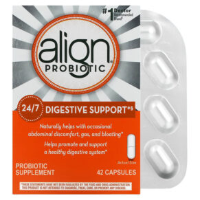 Align Probiotics 24/7 Digestive Support Probiotic Supplement 42 viên 037000294177