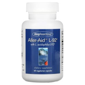 Allergy Research Group Aller-Aid L-92 + L. Acidophilus L-92 60 viên 713947769106