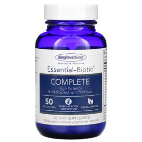 Allergy Research Group Essential-Biotic Complete 50 Billion CFUs 60 Delayed-Release viên 713947773004
