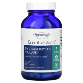 Allergy Research Group Saccharomyces Boulardii Friendly Probiotic Yeast 120 viên 713947772304