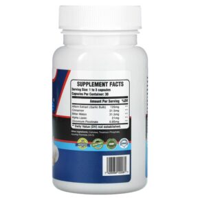 Allimax Diabalife Allicin 500 mg 30 Vegetarian Capsules 3 Allimax Diabalife Allicin 500 mg 30 Vegetarian Capsules 7426968122081