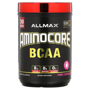 ALLMAX AMINOCORE BCAA Pink Lemonade 0.69 lbs (315 g) 665553228655