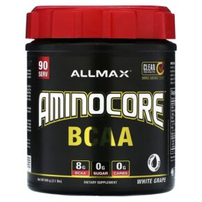 ALLMAX AMINOCORE BCAA White Grape 2.1 lbs (945 g) 665553228754