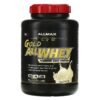 ALLMAX Gold AllWhey 100% Premium Whey Protein French Vanilla 5 lbs. (2.27 kg) 665553121260