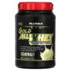ALLMAX Gold AllWhey Premium Whey Protein French Vanilla 2 lbs (907 g) 665553200484