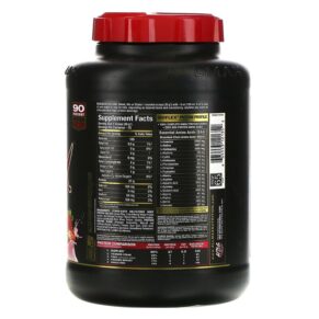 ALLMAX Isoflex Pure Whey Protein Isolate (WPI Ion-Charged Particle Filtration) Strawberry 5 lbs. (2.27 kg) 665553121352