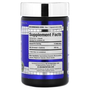 ALLMAX NAC 60 Veggie Caps 665553229638
