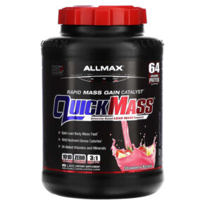ALLMAX Quick Mass Rapid Mass Gain Catalyst Strawberry-Banana 6 lbs (2.72 kg) 665553225951