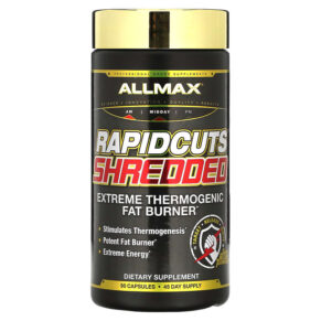 ALLMAX Rapidcuts Shredded Extreme Thermogenic Fat Burner 90 viên 665553201757