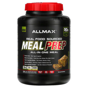 ALLMAX Real Food Sourced Meal Prep All-in-One Meal Banana Nut Bread 5.6 lb (2.54 kg) 665553229010