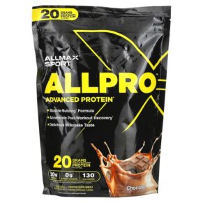 ALLMAX Sport ALLPRO Advanced Protein Chocolate 1.5 lbs (680 g) 665553229669