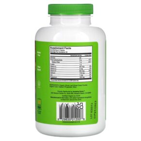 Amazing Grass Organic Wheat Grass Tablets 200 Tablets 829835012008