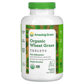 Amazing Grass Organic Wheat Grass 200 viên 829835012008