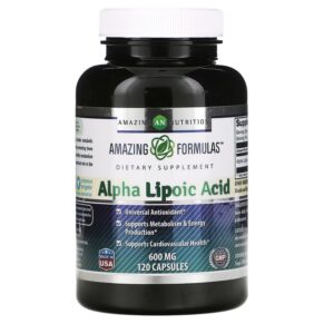 Amazing Nutrition Alpha Lipoic Acid 600 mg 120 viên 810180021265