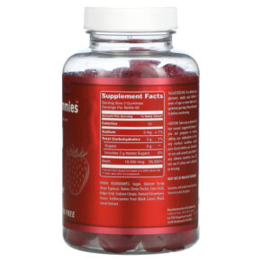 Amazing Nutrition Amazing Gummies Biotin Strawberry 120 Gummies 810180026536