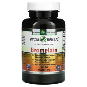 Amazing Nutrition Bromelain 500 mg 120 viên 810180022033