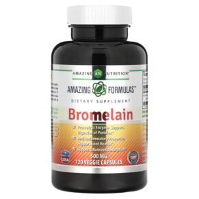Amazing Nutrition Bromelain 500 mg 120 viên 819209021330