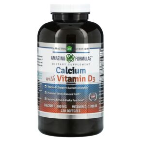 Amazing Nutrition Calcium + Vitamin D3 220 viên 810180029346