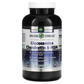 Amazing Nutrition Glucosamine Chondroitin & MSM 240 viên 810180023788
