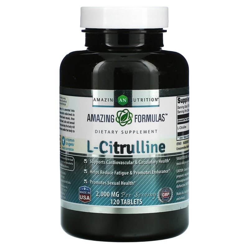 Amazing Nutrition L-Citrulline 1.000 mg 120 Tablets 1 Amazing Nutrition L-Citrulline 1.000 mg 120 viên 810180029995