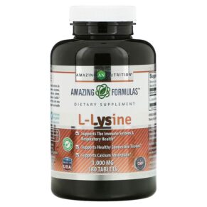 Amazing Nutrition L-Lysine 1.000 mg 180 viên 810180020947