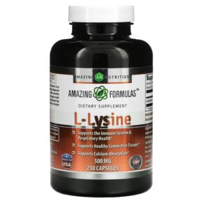Amazing Nutrition L-Lysine 500 mg 250 viên 810180022668
