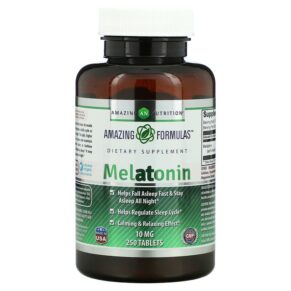 Amazing Nutrition Melatonin 10 mg 250 viên 819209021583