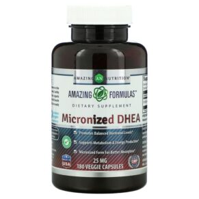 Amazing Nutrition Micronized DHEA 25 mg 180 viên 810180022507