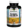 Amazing Nutrition Norwegian Cod Liver Oil Orange 1.250 mg 120 viên 810180029384