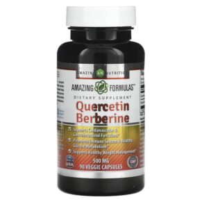 Amazing Nutrition Quercetin Berberine 500 mg 90 viên 819209024874