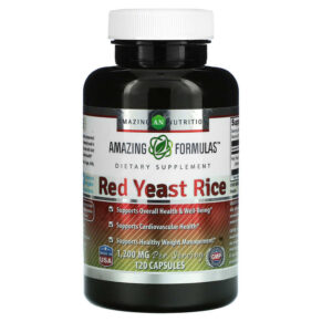 Amazing Nutrition Red Yeast Rice 600 mg 120 viên 810180023085