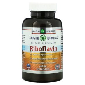 Amazing Nutrition Riboflavin 400 mg 120 viên 810180029360