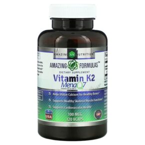 Amazing Nutrition Vitamin K2 100 mcg 120 viên 810180021289