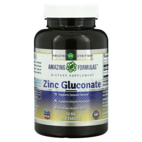 Amazing Nutrition Zinc Gluconate 50 mg 250 viên 810180025843