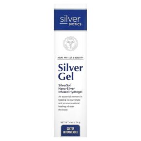 American Biotech Labs Silver Biotics Silver Gel 4 oz (114 g) 831060004246
