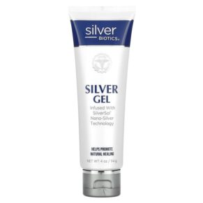 American Biotech Labs Silver Biotics Silver Gel 4 oz (114 g) 831060004246