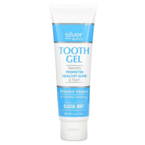 American Biotech Labs Silver Biotics Tooth Gel Glacial Mint 4 oz (114 g) 831060002440