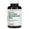 American Health Chelated Calcium Magnesium Zinc 250 viên 076630042932