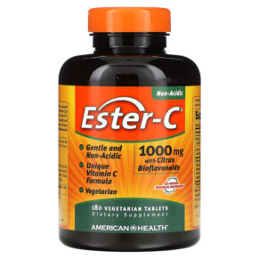 American Health Ester-C + Citrus Bioflavonoids 1.000 mg 180 viên 076630169844