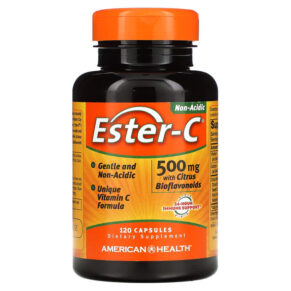 American Health Ester-C + Citrus Bioflavonoids 250 mg 120 viên 076630169615