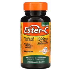 American Health Ester-C + Citrus Bioflavonoids 250 mg 90 viên 076630169714