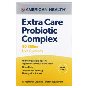 American Health Extra Care Probiotic Complex 80 Billion CFU 30 viên 076630300834