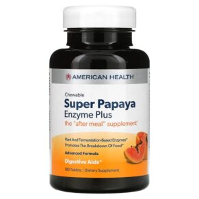 American Health Super Papaya Enzyme Plus 180 viên 076630502047