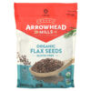 Arrowhead Mills Organic Flax Seeds Gluten Free 1 lb (453 g) 4 Arrowhead Mills Organic Flax Seeds Gluten Free 1 lb (453 g) 074333476849