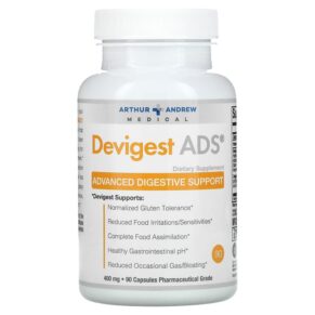 Arthur Andrew Medical Devigest ADS Advanced Digestive Support 400 mg 90 viên 855571001273